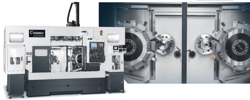 GTH series 平行雙主軸 CNC 車削中心